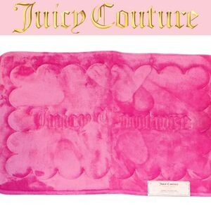 Juicy Couture Home Signature Logo Embossed Memory Foam Bath Rug